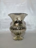 Silberfarbende Vase 24,90 €